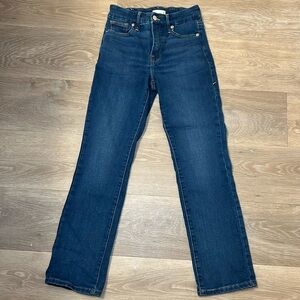 Good American Straight Leg Jeans